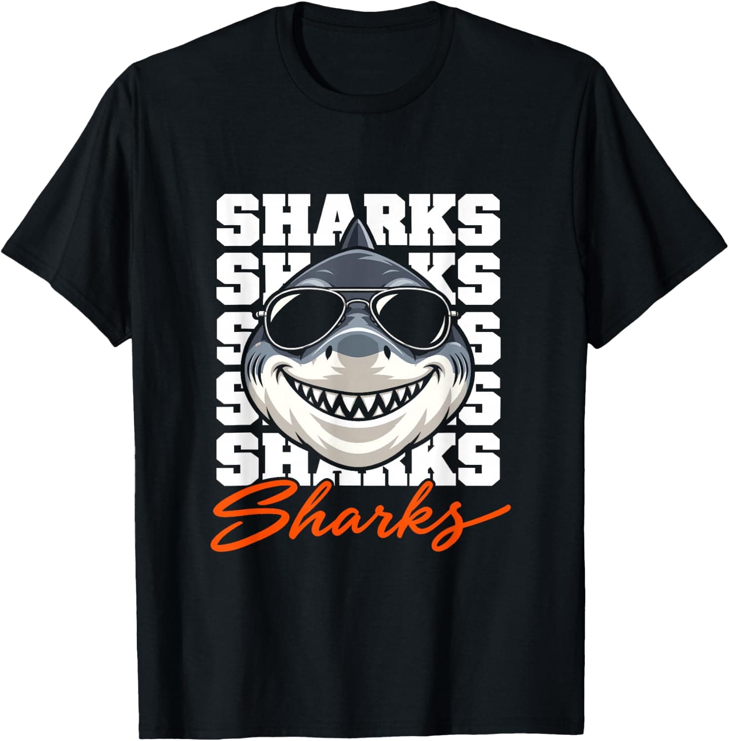 Retro Shark Gift for Men Women Boys Girls Kids T-Shirt - Trending Amazon merch on demand shirt with BSR 801,789