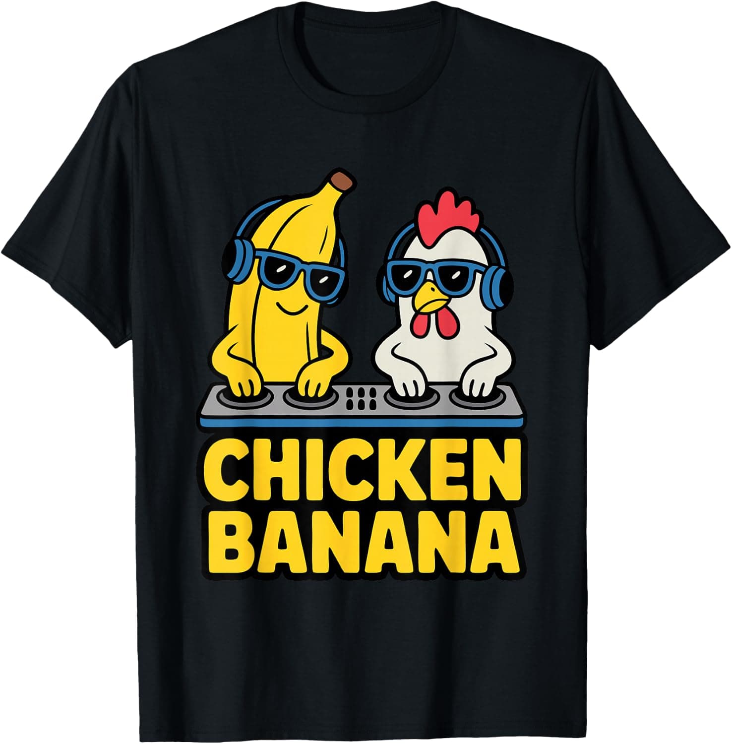 Funny Chicken Banana T-Shirt - Trending POD product with BSR 202,671