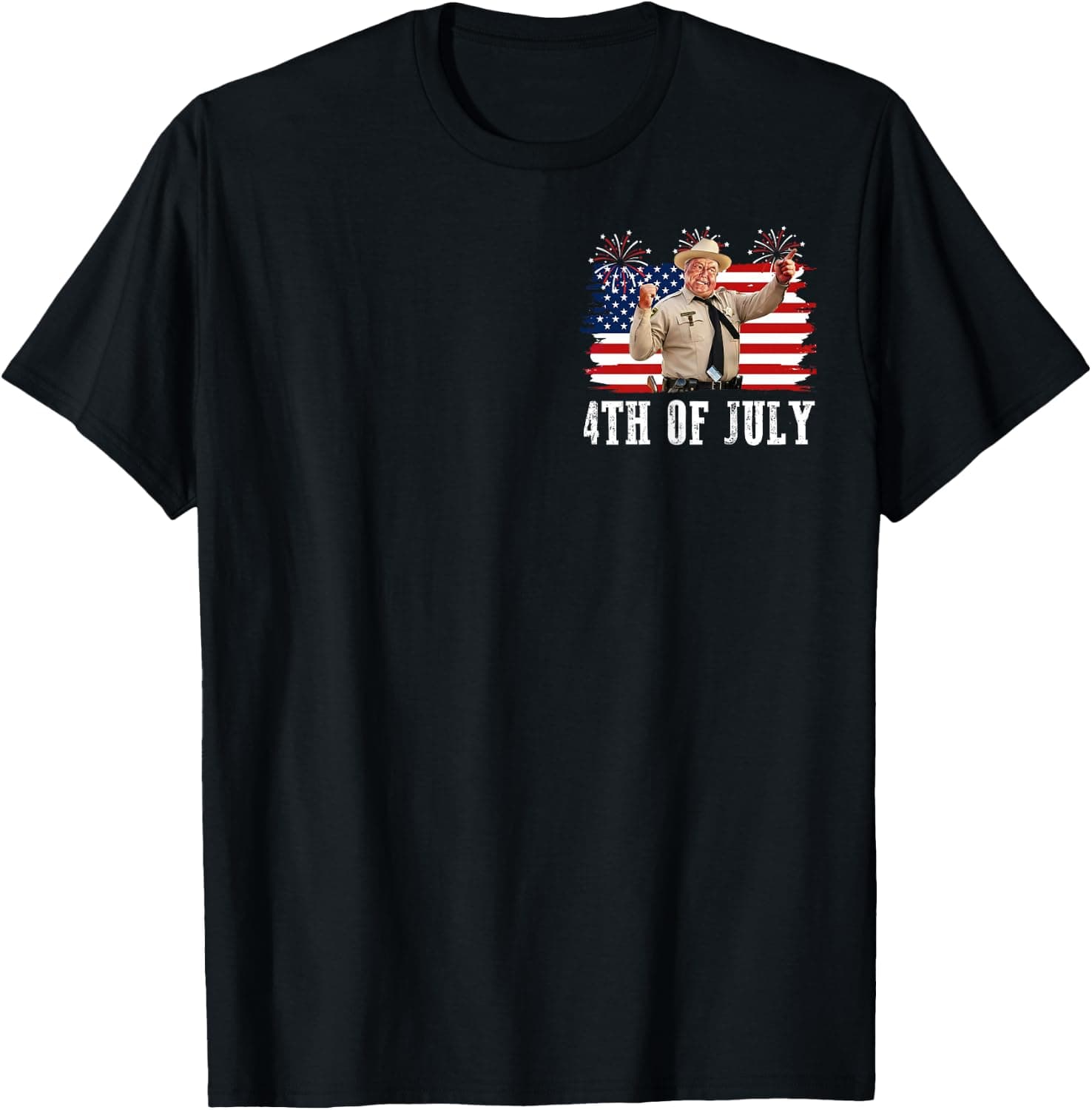 2 Sides Happy 4th of July to All You Sumbitches Patriotic T-Shirt - Trending POD product with BSR 158,711