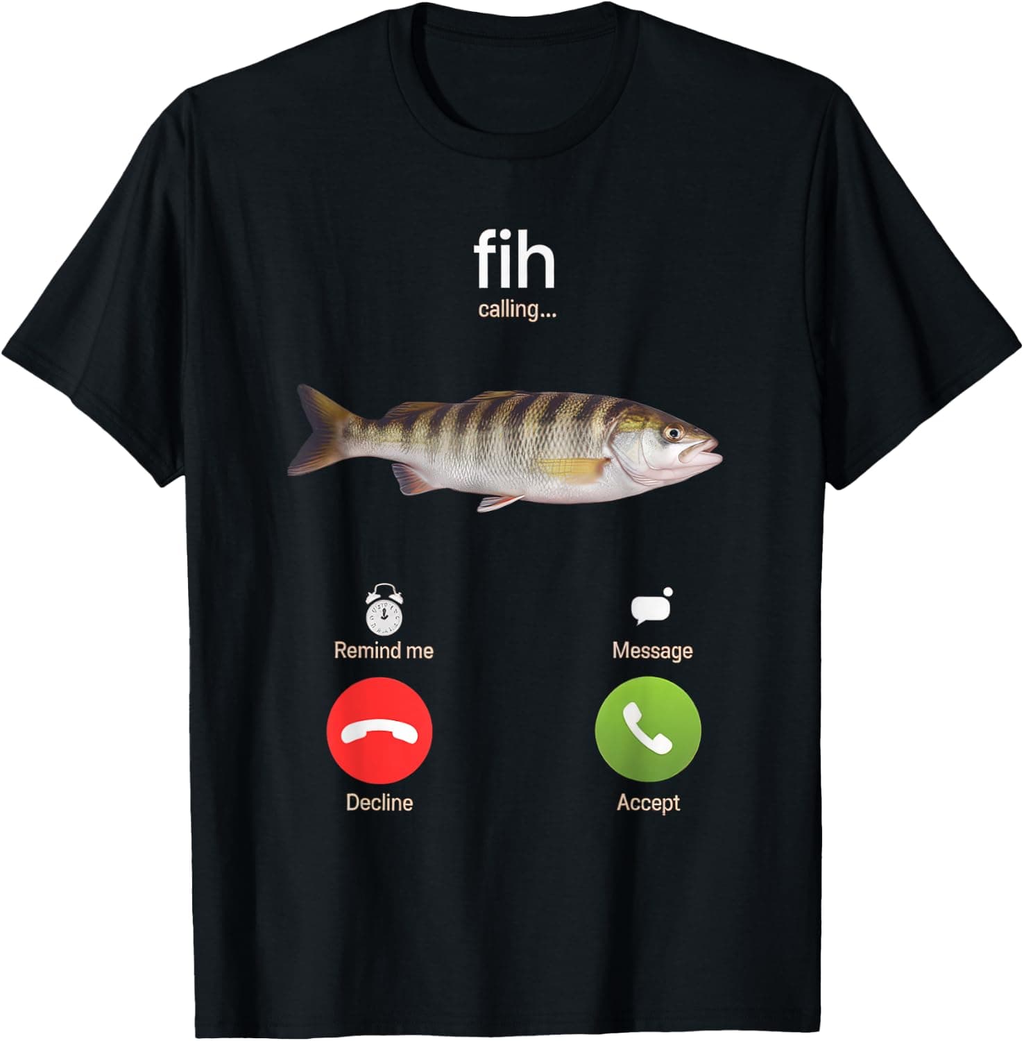 Fih Tshirt Shoes Fish Funny Misspelled Fish Meme Fih Humor T-Shirt - Trending POD product with BSR 126,004