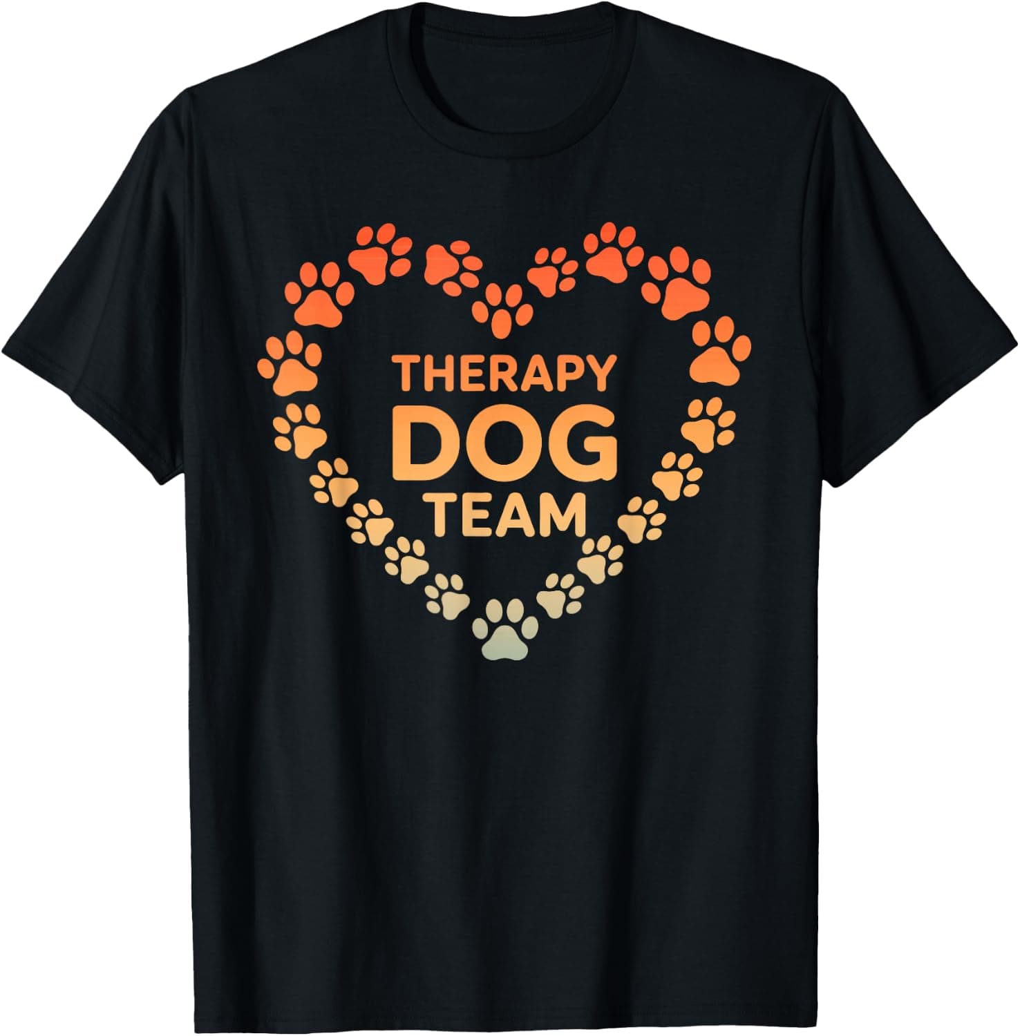 Therapy Dog Design for Men Women Kid Animal Assisted Therapy T-Shirt - Trending Amazon merch on demand shirt with BSR 650,804