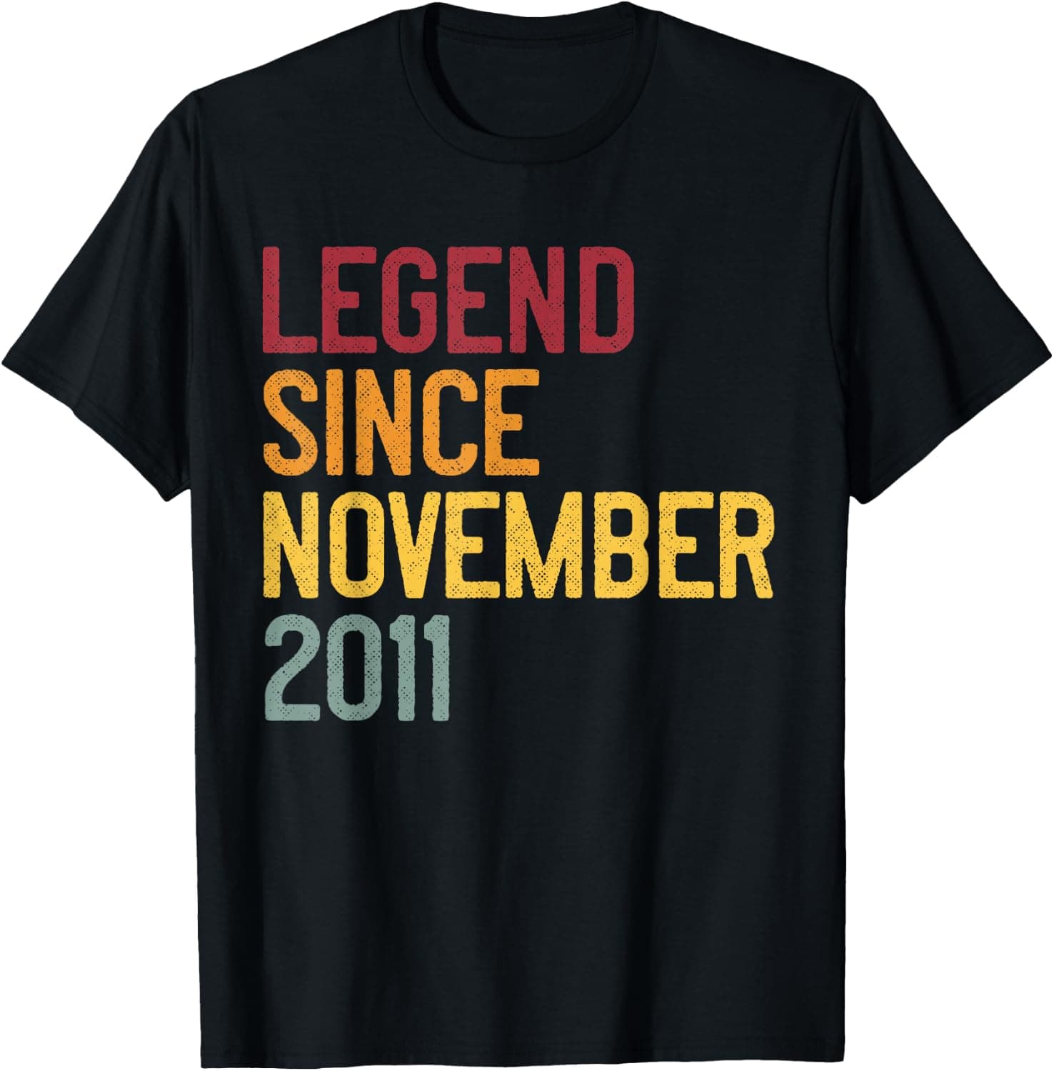 Legend Since November 2011 15th Birthday - Awesome T-Shirt - Trending POD product with BSR 1,840,168
