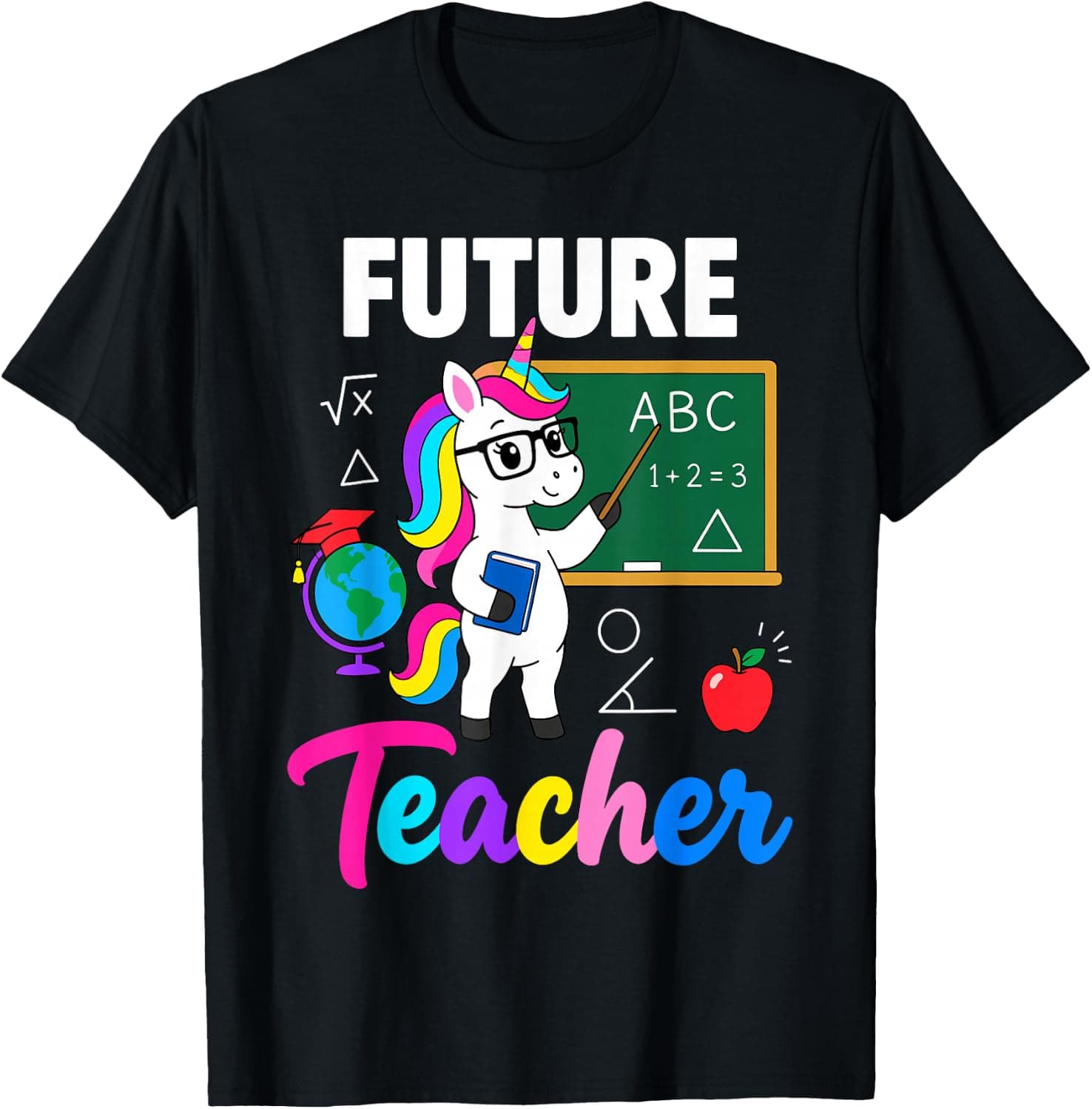 Future Teacher Art for Girls Kids Women Teacher in Progress T-Shirt - Trending Amazon merch on demand shirt with BSR 854,284