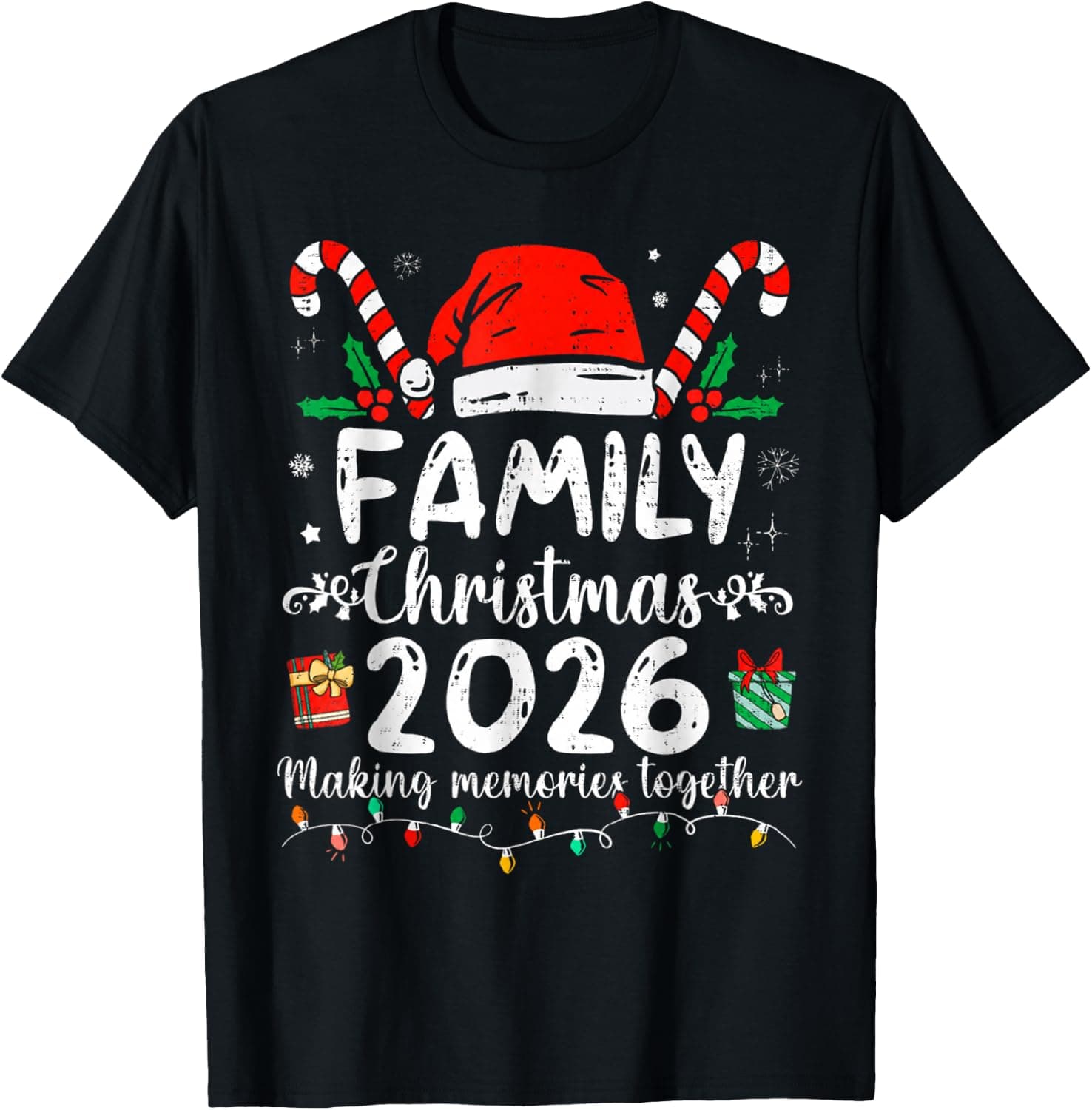 Christmas Xmas Funny Family Matching Christmas 2026 Men Boys T-Shirt - Trending Amazon merch on demand shirt with BSR 685,853