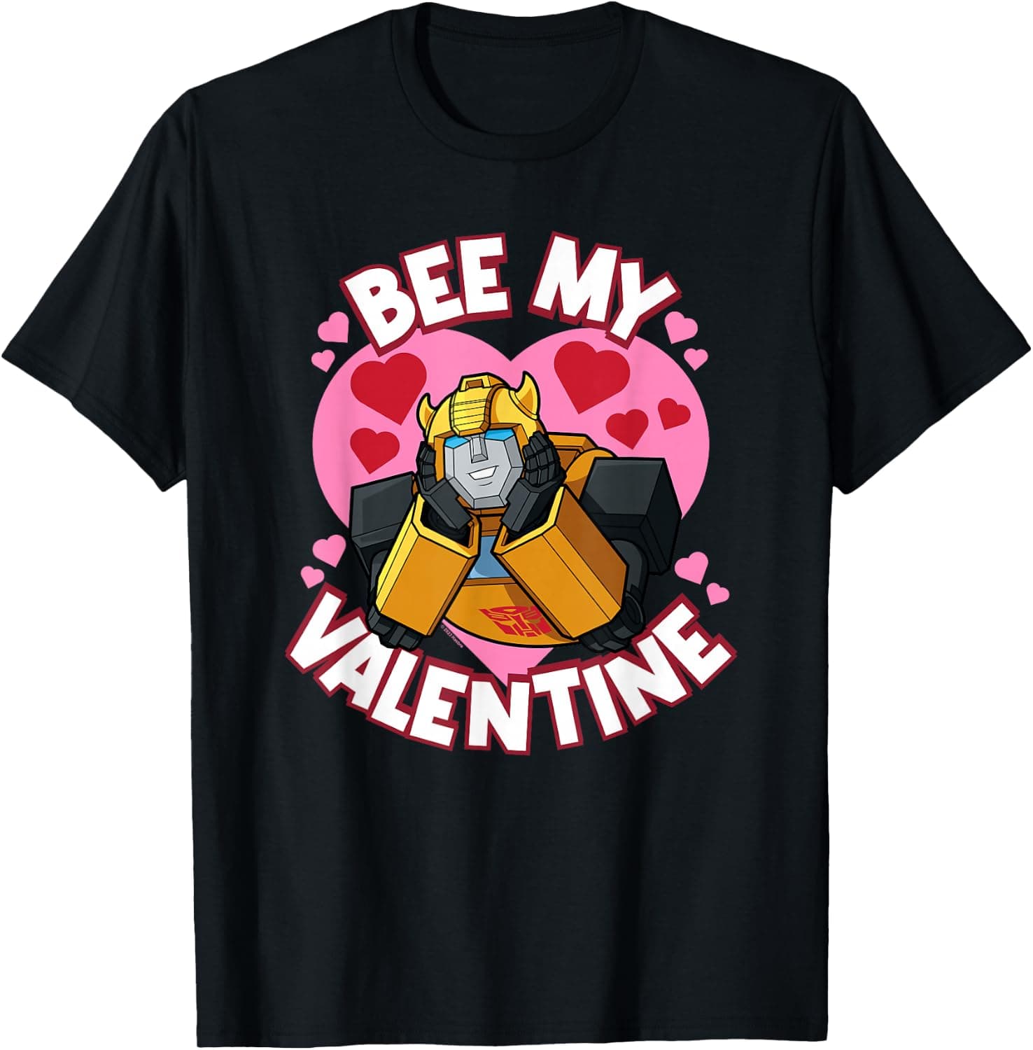 Transformers Valentine's Day Bumblebee Bee My Valentine T-Shirt - Trending POD product with BSR 302,839