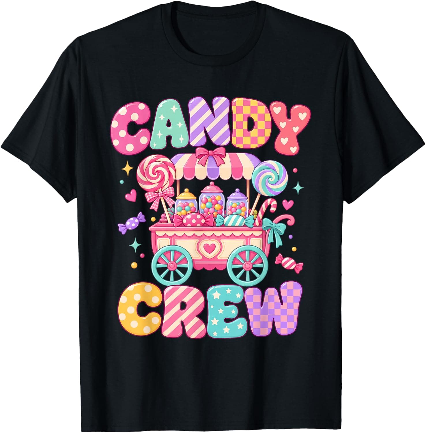 Candy Crew Candy Costome Candy Land Sweetie Women Girls Kids T-Shirt - Trending POD product with BSR 471,997