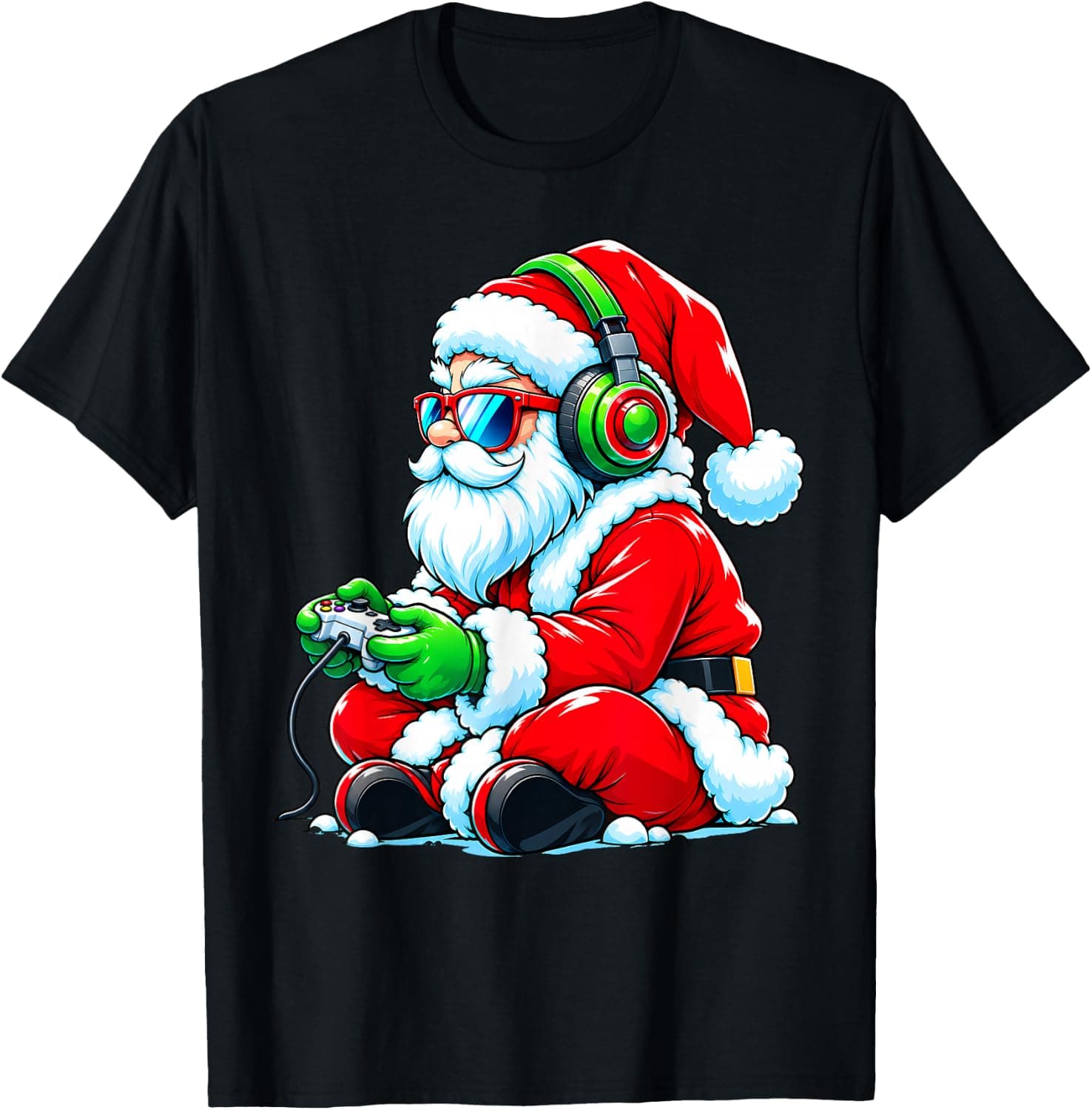 Merry Christmas Shirts for Family Boys Kids Santa Hat Xmas T-Shirt - Trending Amazon merch on demand shirt with BSR 1,281,870