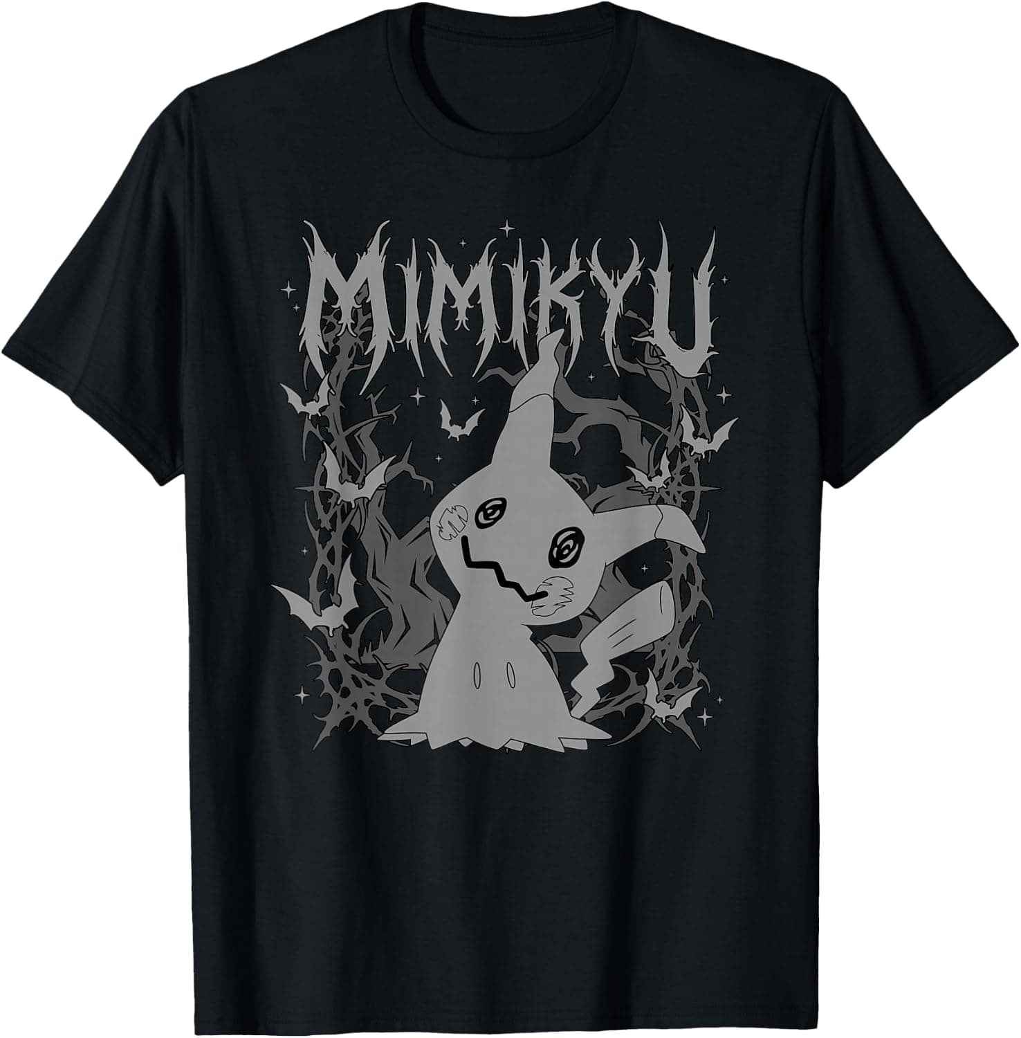 Pokémon Halloween Mimikyu in Haunted Dark Woods Showcase T-Shirt - Trending Amazon merch on demand shirt with BSR 889,385