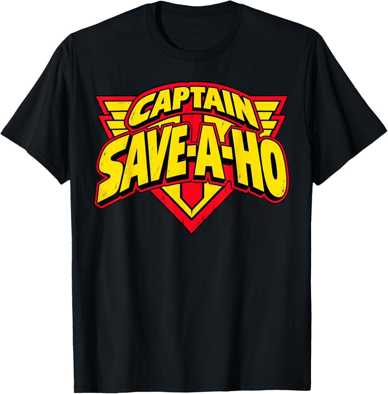 Inappropriate Funny Captain Save A Hoe Sarcastic Meme T-Shirt - Trending Amazon merch on demand shirt with BSR 828,867