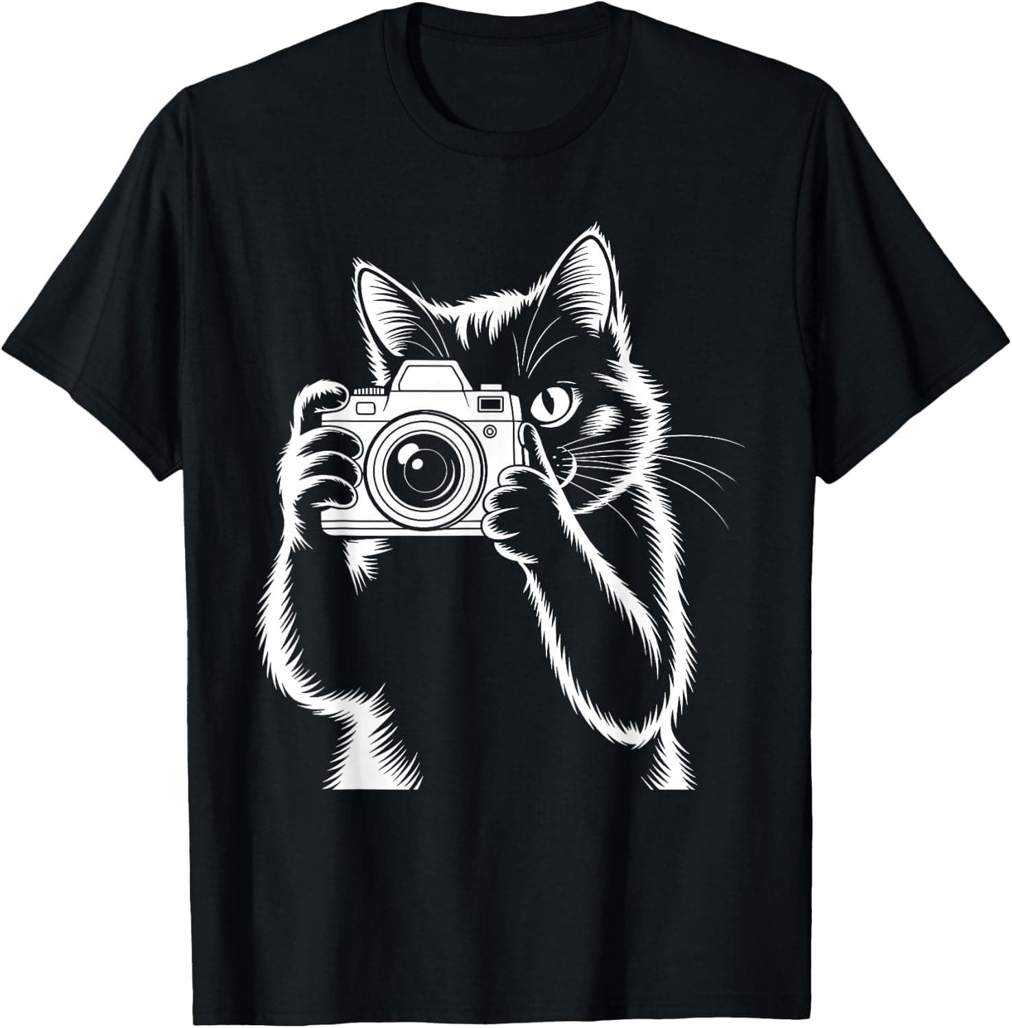Photographer Art for Men Women Photography Camera Lover T-Shirt - Trending Amazon merch on demand shirt with BSR 912,576