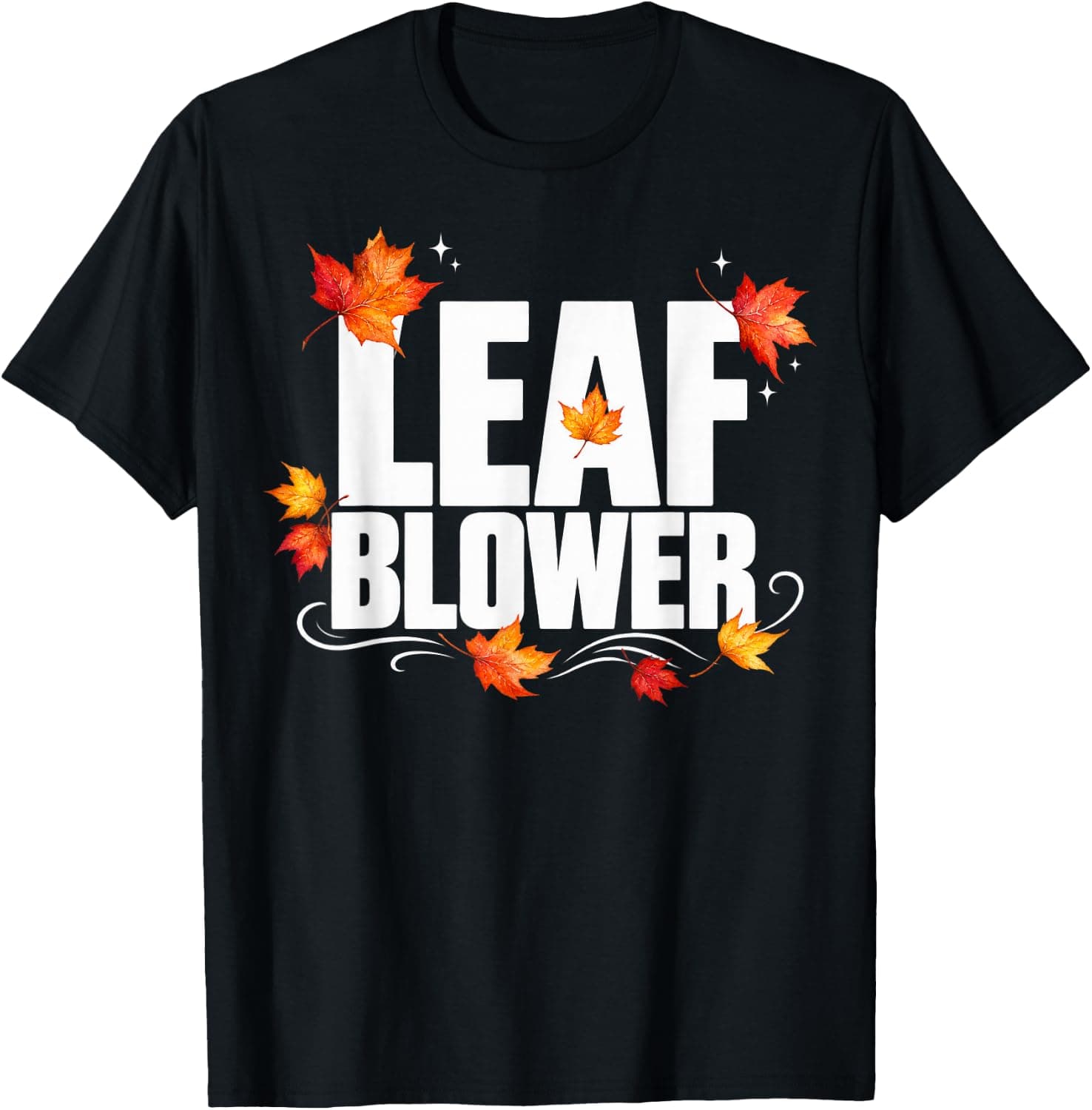 Leaf Blower Funny Couples Halloween Retro Matching Costume T-Shirt - Trending Amazon merch on demand shirt with BSR 915,456