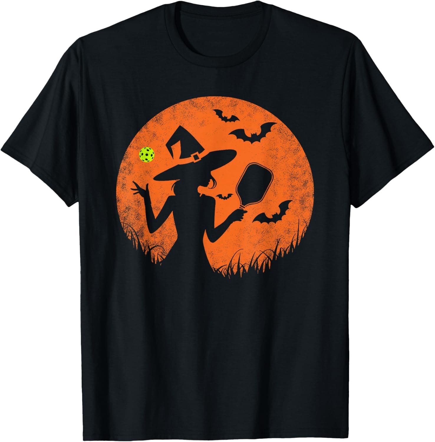Halloween Pickleball Witch Costume for Pickleball Players T-Shirt - Trending POD product with BSR 2,354,453