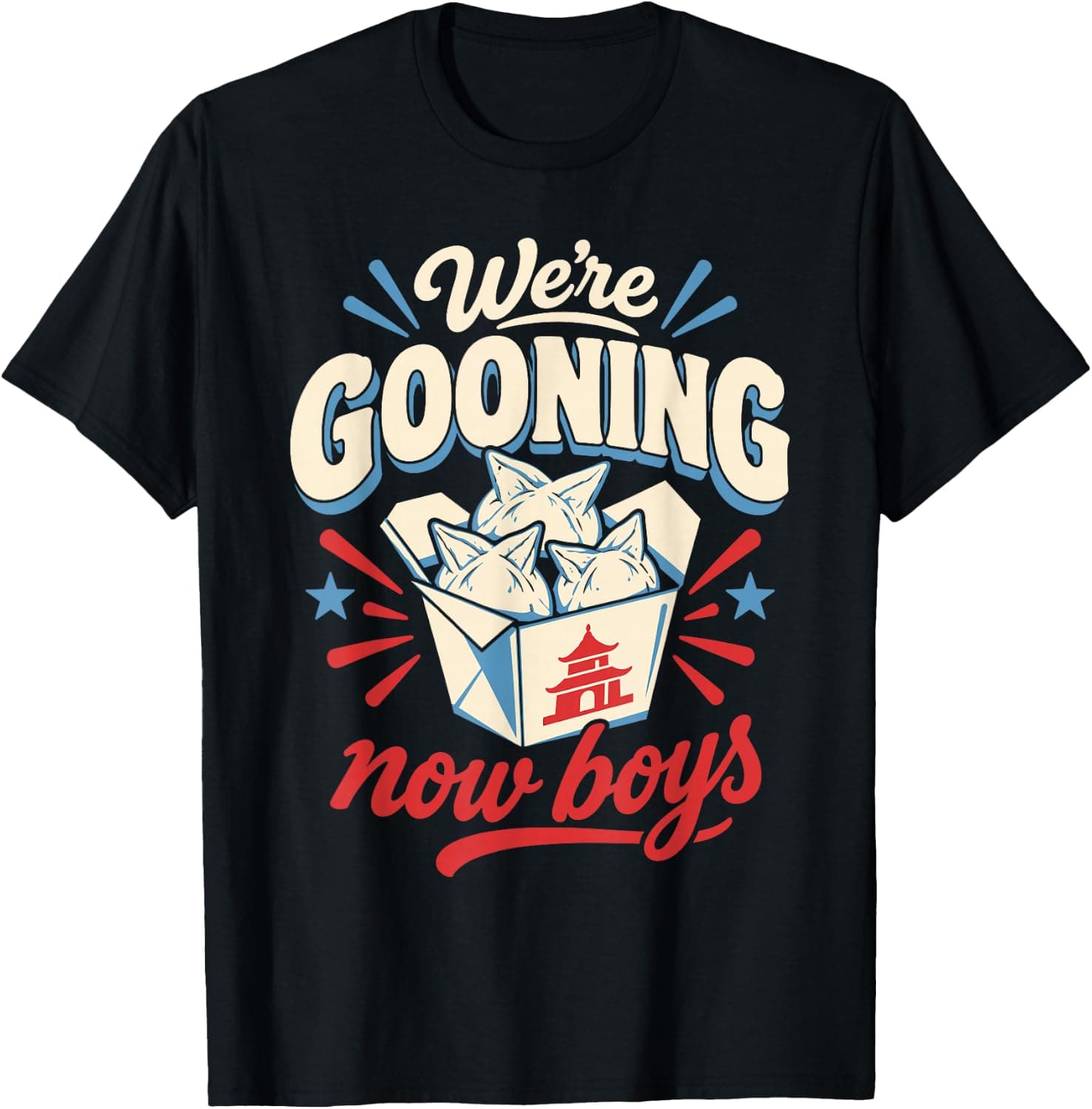 Crab Rangoon We're Gooning Now Boys T-Shirt - Trending Amazon merch on demand shirt with BSR 1,356,099