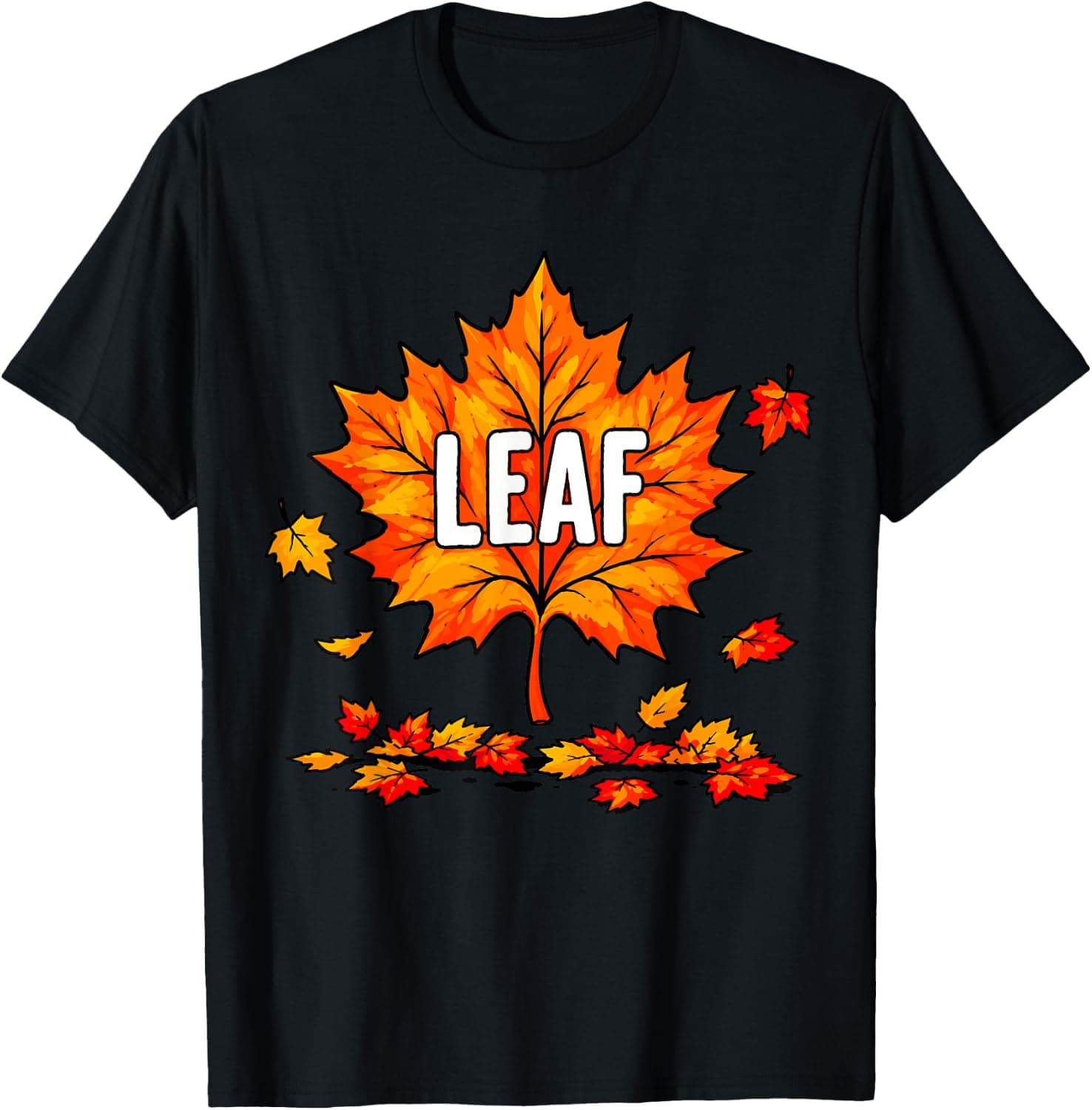 Funny Leaf Blower Fall Costume Couple Halloween Matching T-Shirt - Trending POD product with BSR 784,423