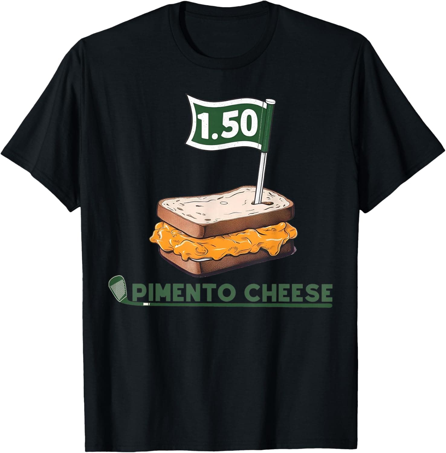 Funny Pimento Cheese Golf Master Golf Golfer Player T-Shirt - Trending POD product with BSR 121,196