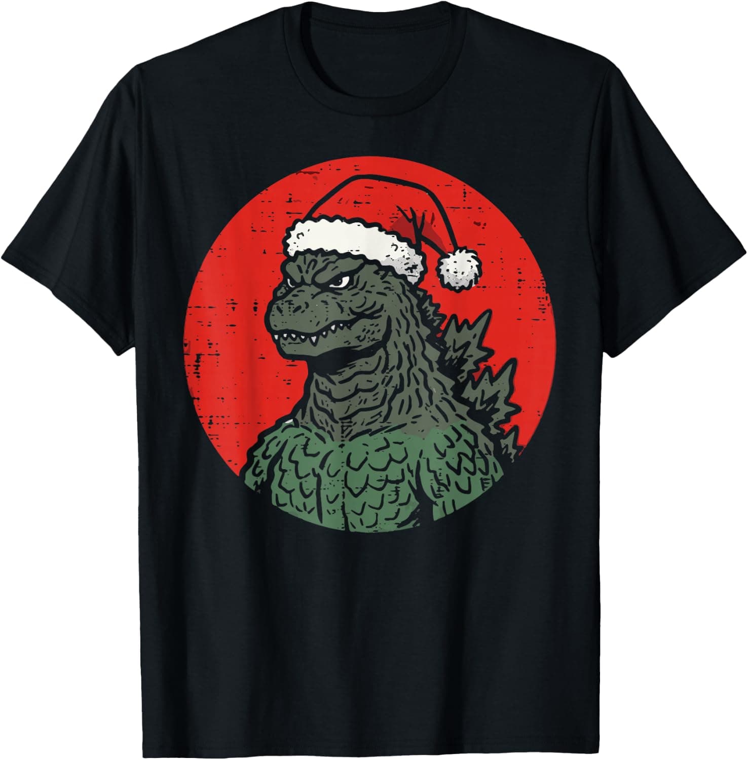 Christmas Japanese Monster Santa Xmas Kaiju Men Women Kids T-Shirt - Trending Amazon merch on demand shirt with BSR 1,711,081