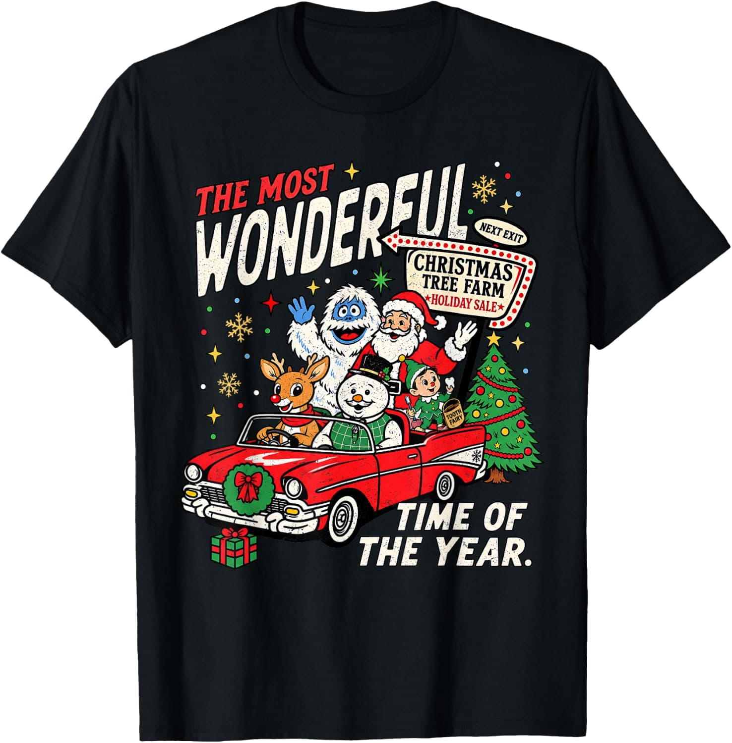 It's The Most Wonderful Time of The Year Christmas Tree Farm T-Shirt - Trending POD product with BSR 1,355,954