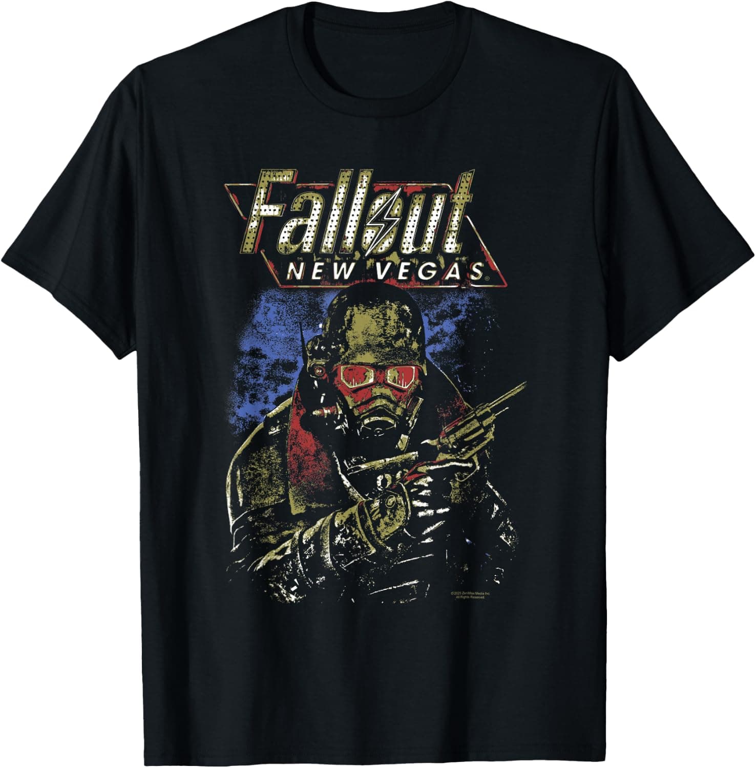 Fallout New Vegas Ranger Vintage Distressed Video Game T-Shirt - Trending POD product with BSR 92,549