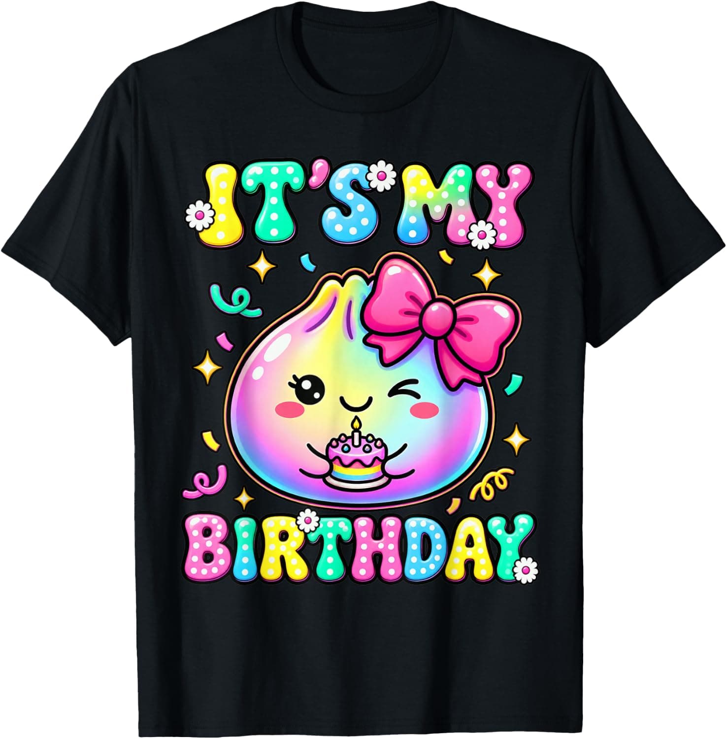 It's My Birthday Toy Anime Kawaii Funny Birthday for Girl T-Shirt - Trending Amazon merch on demand shirt with BSR 874,641