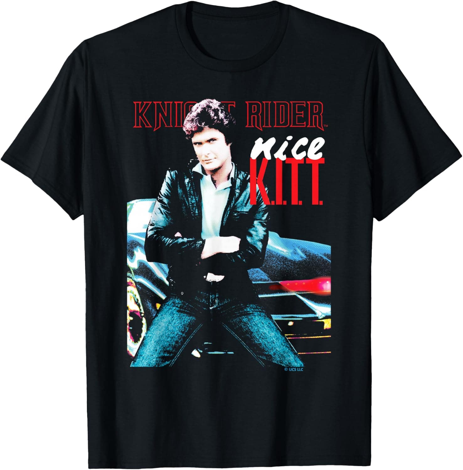 Knight Rider Nice K.I.T.T. Classic TV Series T-Shirt - Trending Amazon merch on demand shirt with BSR 1,328,830