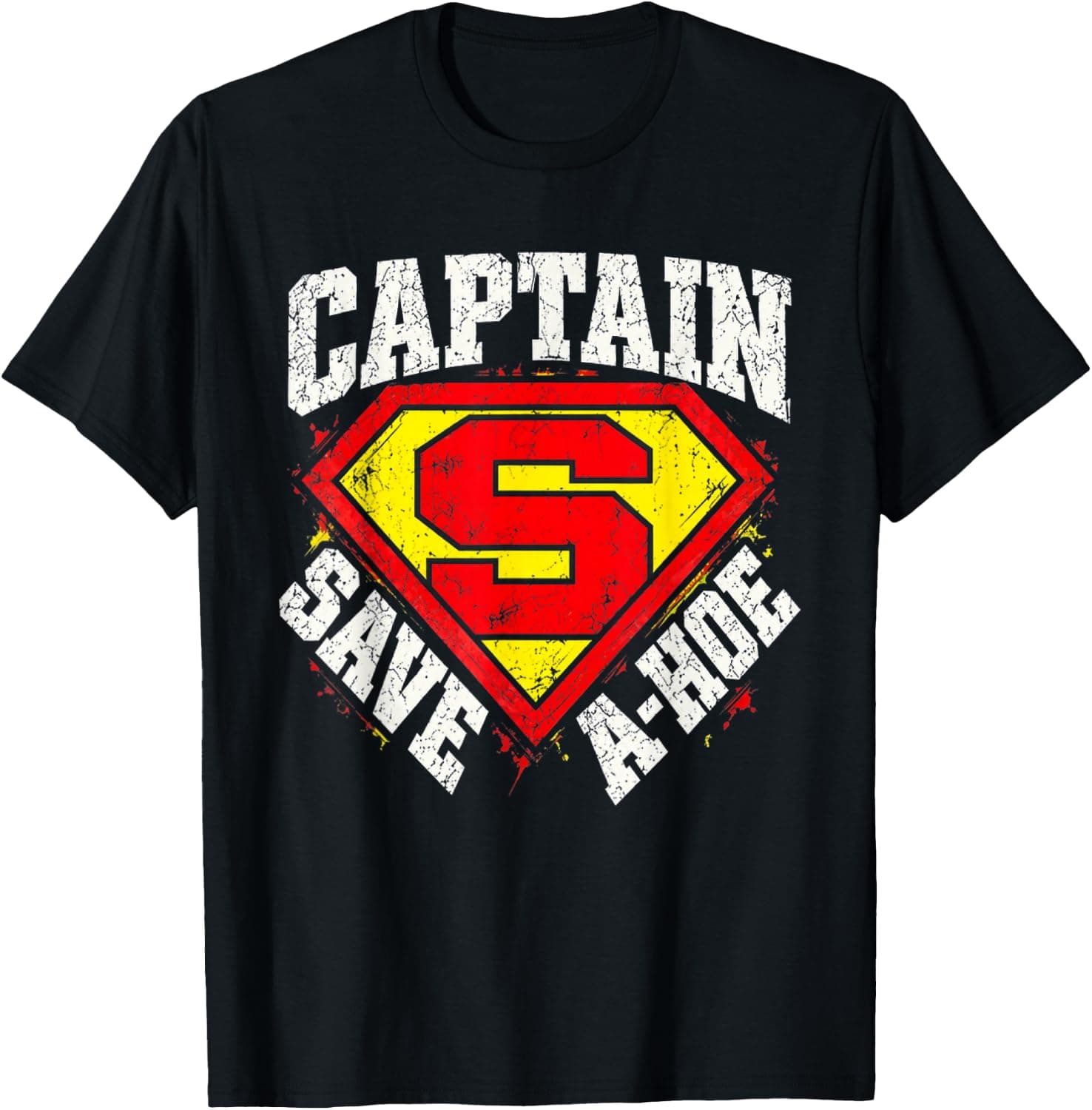 Captain Save a Hoe Costume Halloween T-Shirt - Trending POD product with BSR 34,014