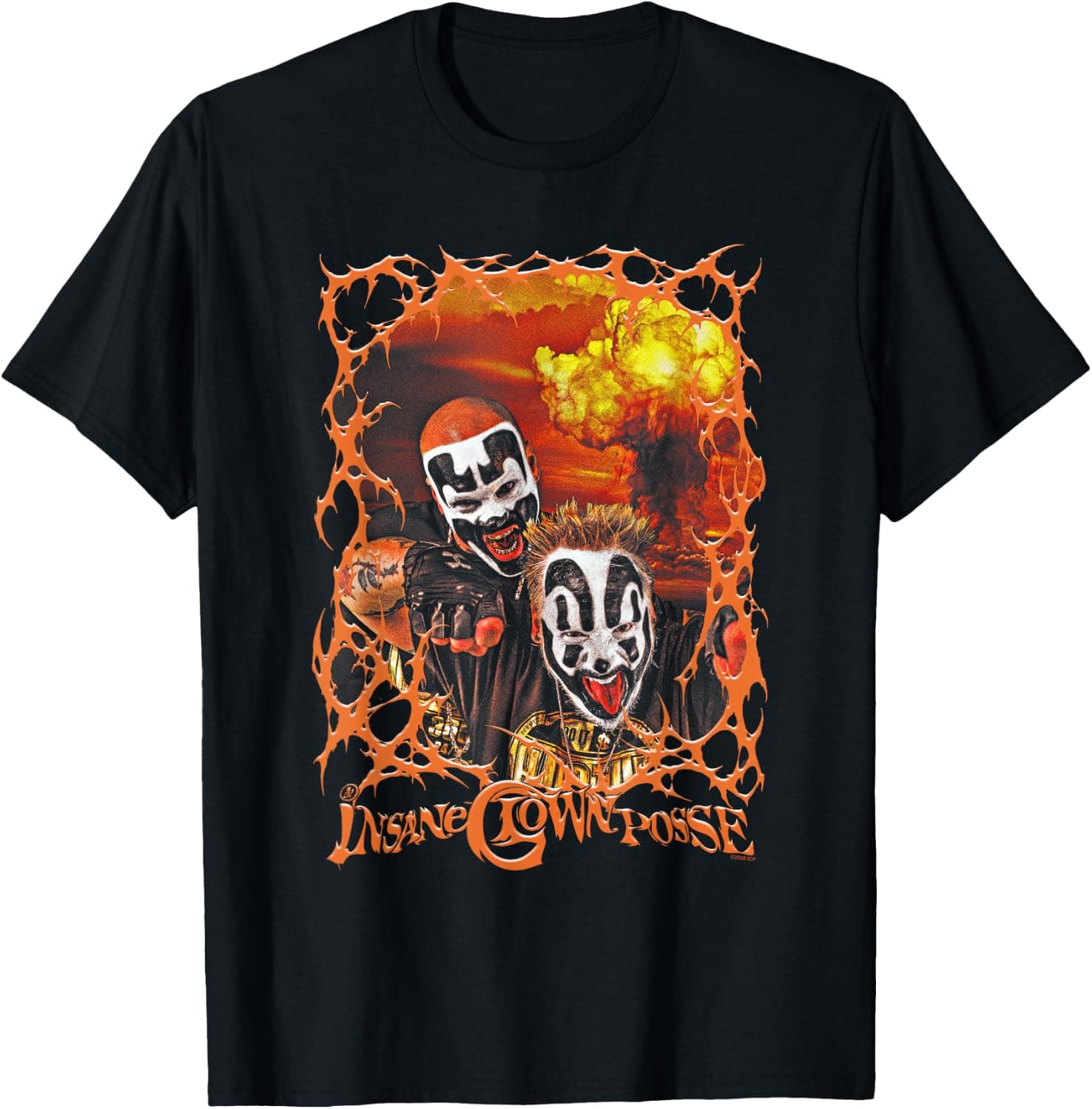 ICP Violent J and Shaggy Cybersigil Frame Explosion Band T-Shirt - Trending Amazon merch on demand shirt with BSR 1,839,444