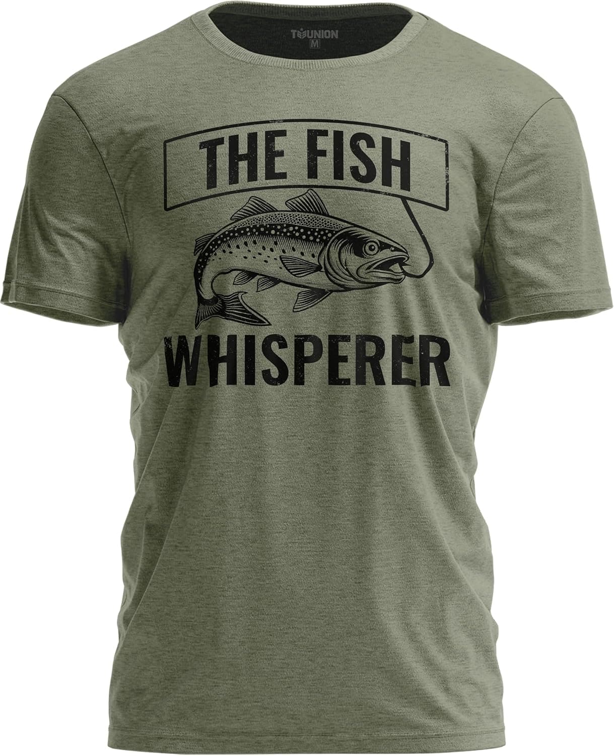 The Fish Whisperer Funny Fisherman T-Shirt - Fishing Pole Humor Graphic Tee - Trending POD product with BSR 135,332