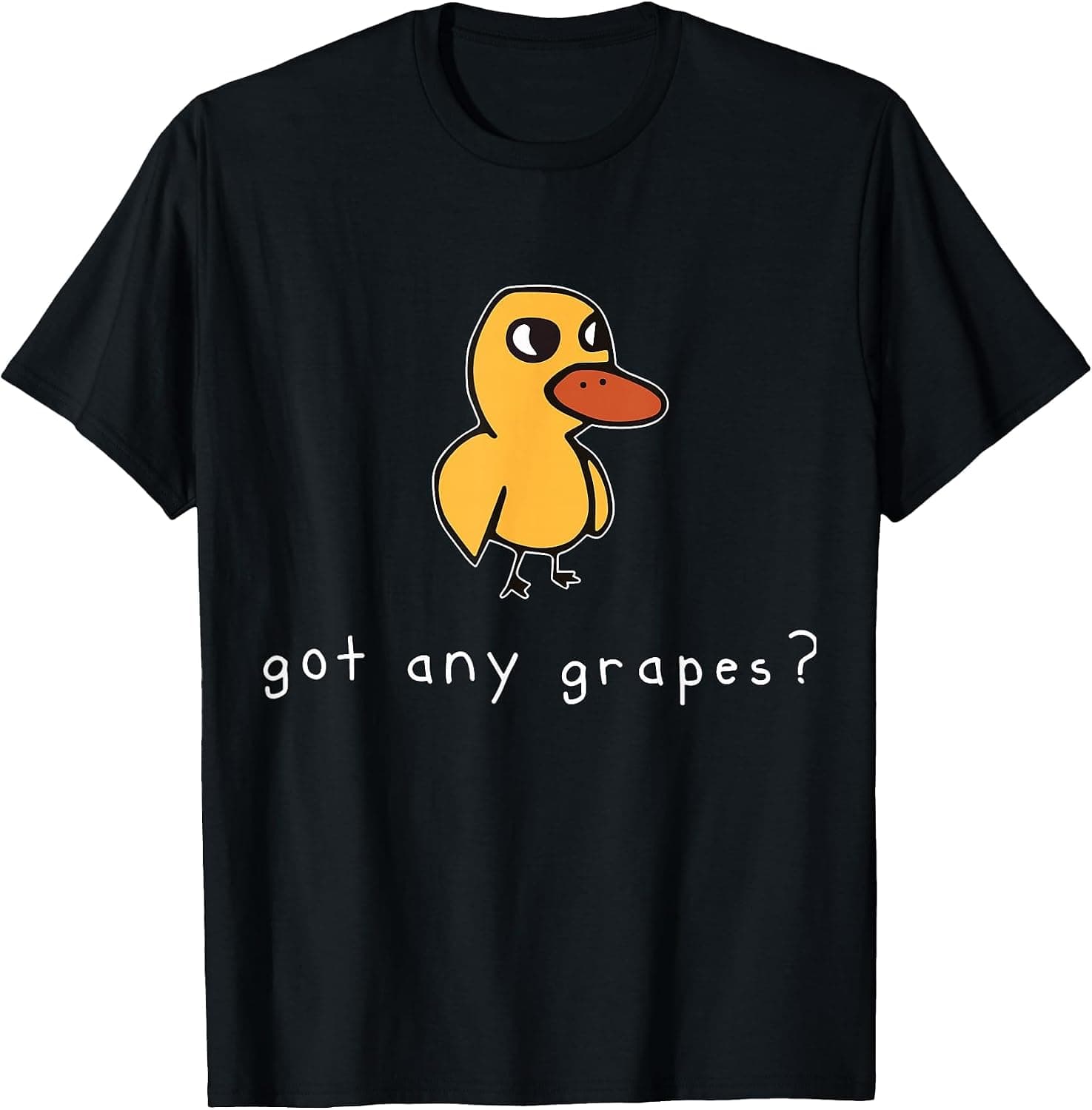 Funny Duck Got Any Grapes Summer Humor Design T-Shirt - Trending POD product with BSR 104,145
